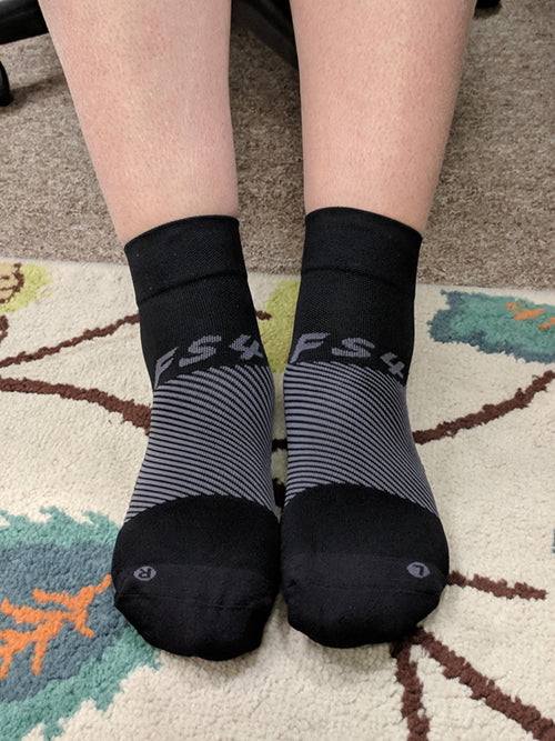 Plantar Fasciitis Socks - 1/4 Crew *FINAL SALE