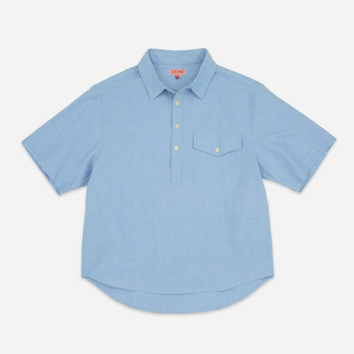 POPOVER OXFORD SHIRT - LIGHT BLUE