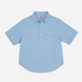 POPOVER OXFORD SHIRT - LIGHT BLUE