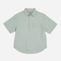 POPOVER OXFORD SHIRT - SAGE