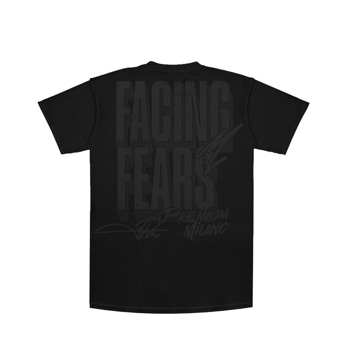 Premium Milano - Facing Fears Crew Neck - Black - Clique Apparel