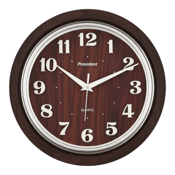 President OfficeClock Classic Analog Wall Clock - Ashoka Watch Company