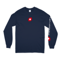 Primestin On The Sleeve Long Sleeve T-Shirt (Navy)