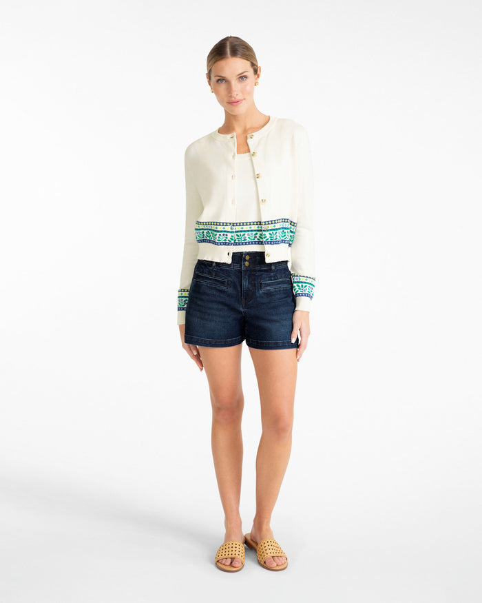 Printed Cardigan