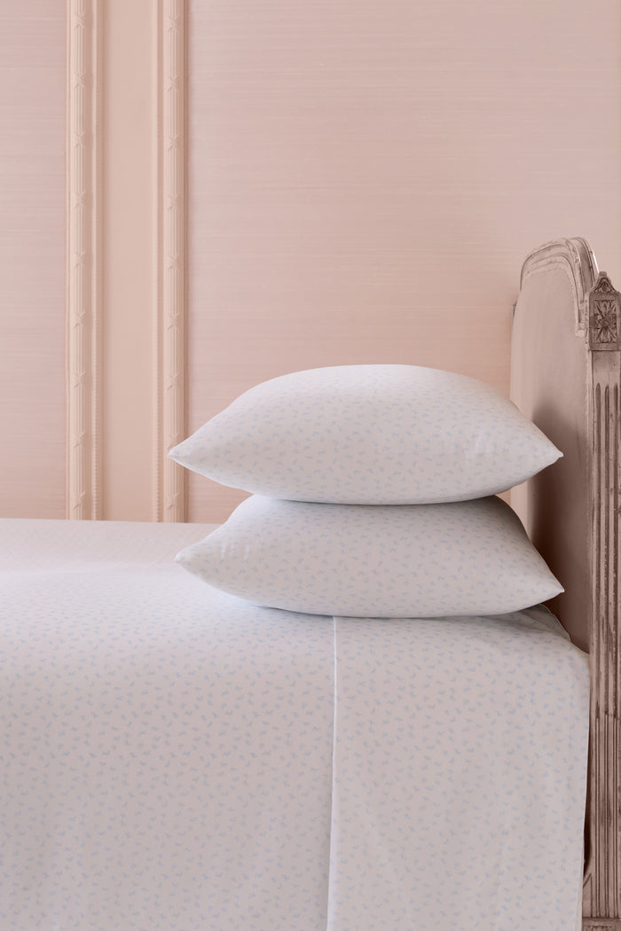 Printed Cotton Sheet Set - SKY