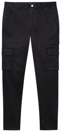 Purple - P001 Twill Cargo Black - Clique Apparel