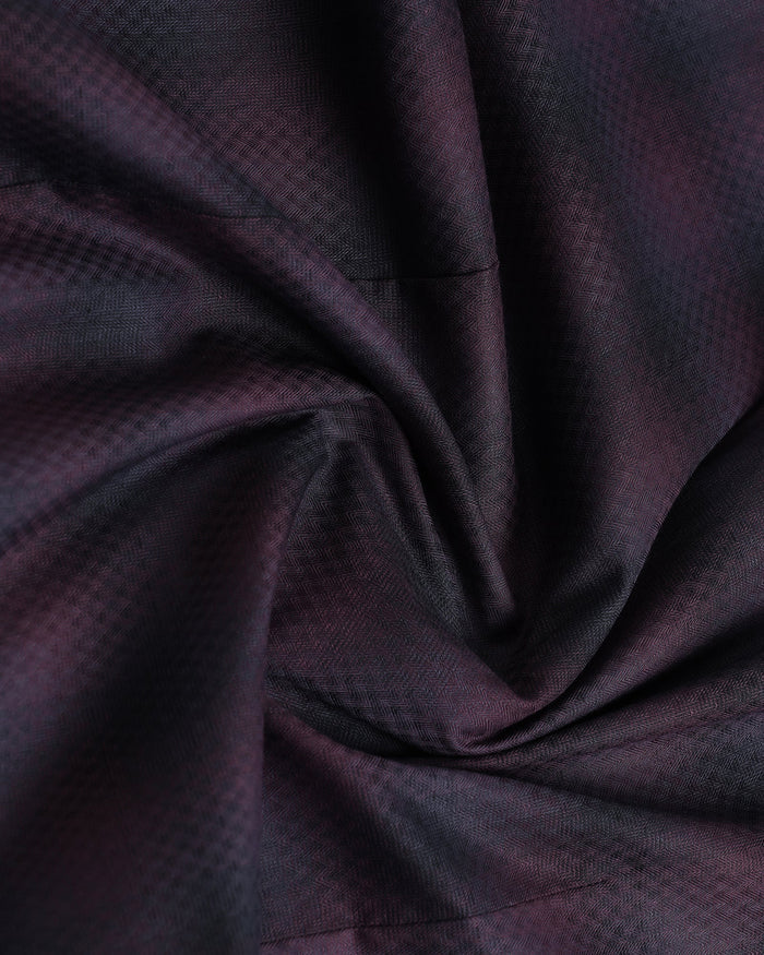 Purple Check Shirt - Perkin