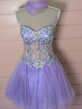Purple Jewel Corset