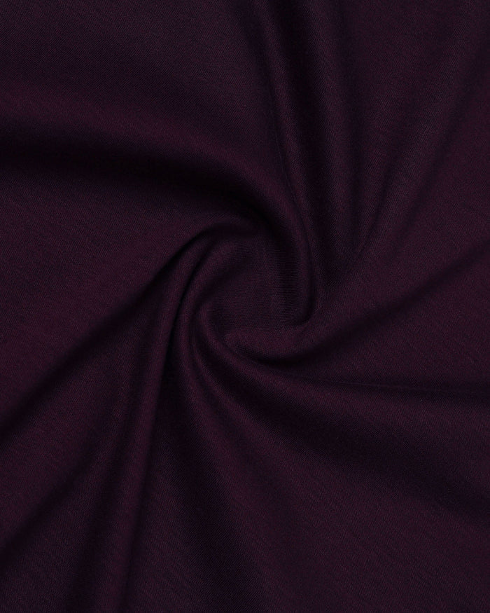 Purple Luxe Solid Polo - Toll