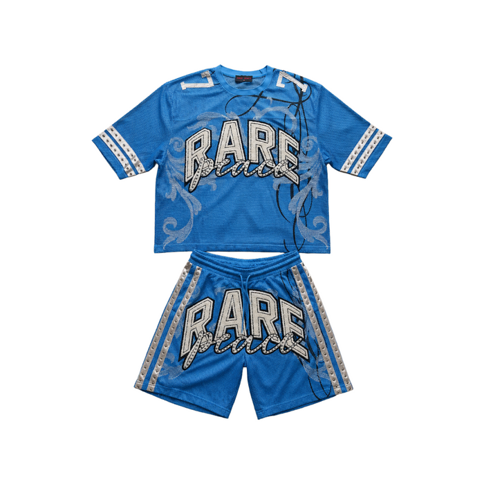 Rare Peace - Mesh  Shorts - Blue - Clique Apparel
