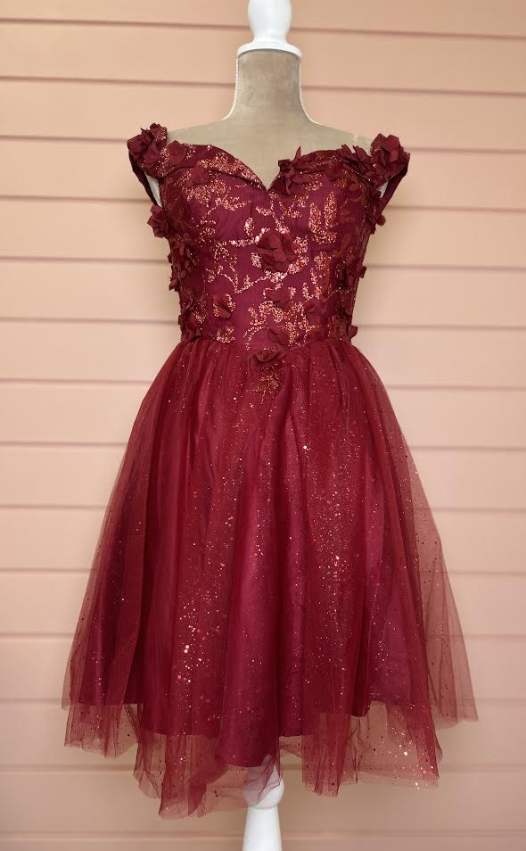 Red Tea Dress