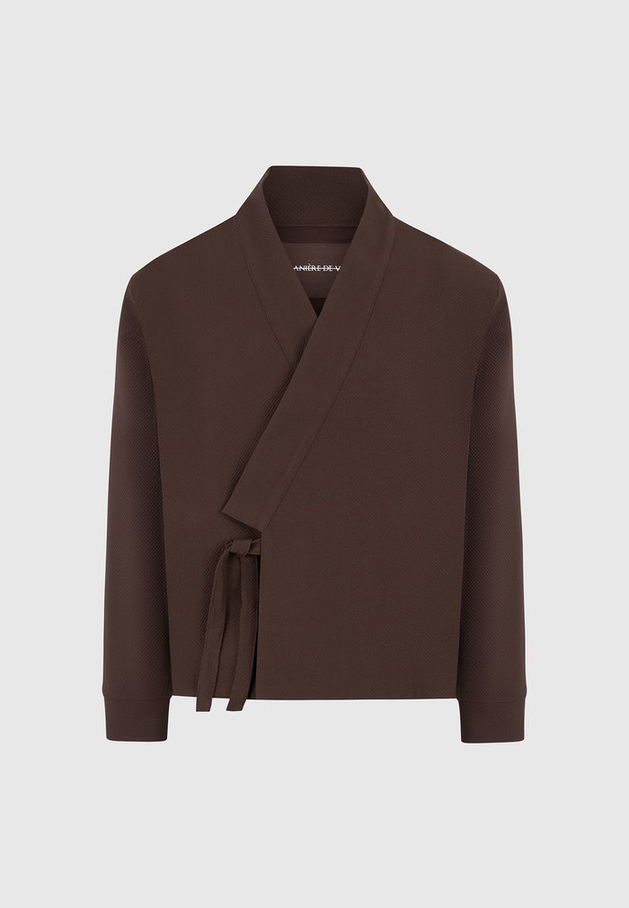 textured-kimono-wrap-jacket-brown