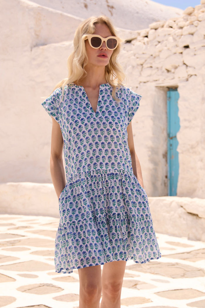 Roll Sleeve- Boti Blue