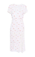 Nina Ricci Rose Pivoine And Natural Floral Silk Blend Dress - Runway Catalog