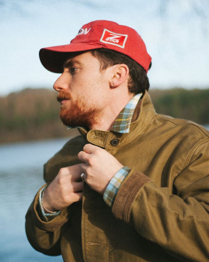 RRL Bower Deck Jacket Olive Drab