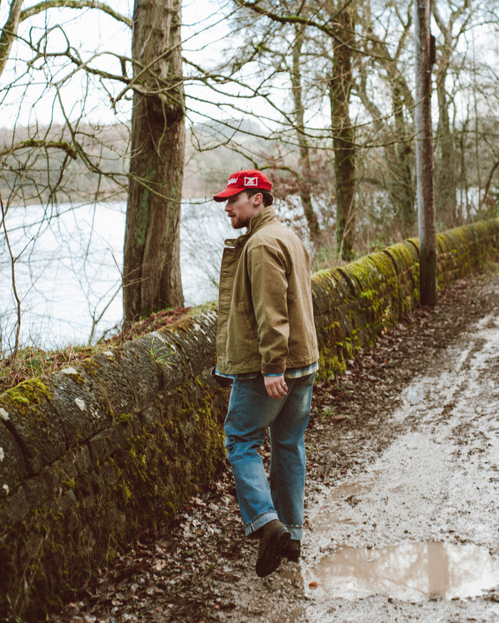 RRL Bower Deck Jacket Olive Drab