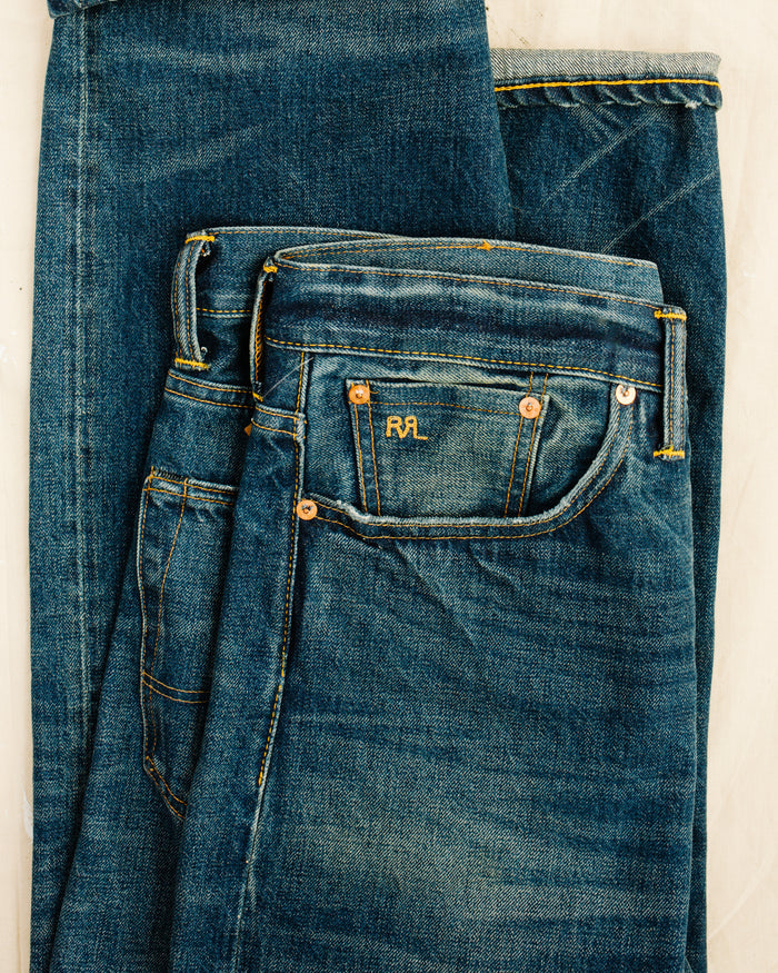 RRL Vintage 5 Pocket Selvedge Jean - Grandfalls Wash