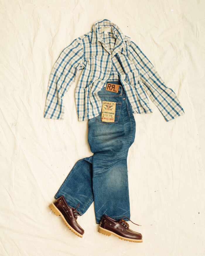 RRL Vintage 5 Pocket Selvedge Jean - Grandfalls Wash