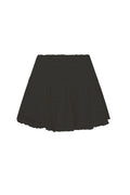 Rubyanne Crochet Lace Mini Skirt - BLACK