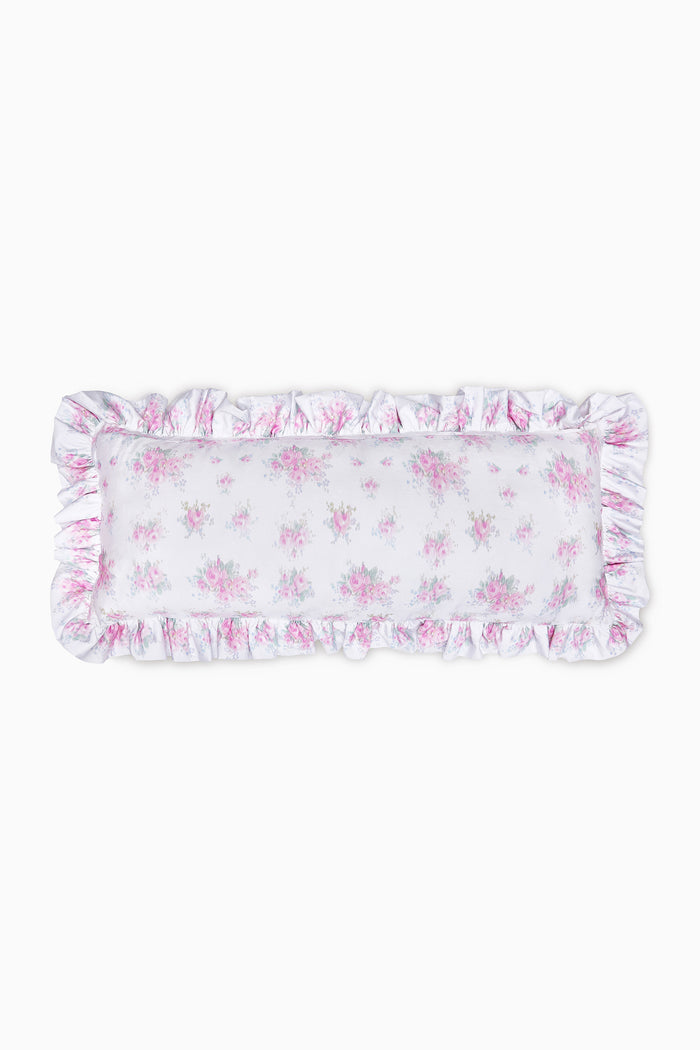 Ruffled Lumbar Pillow