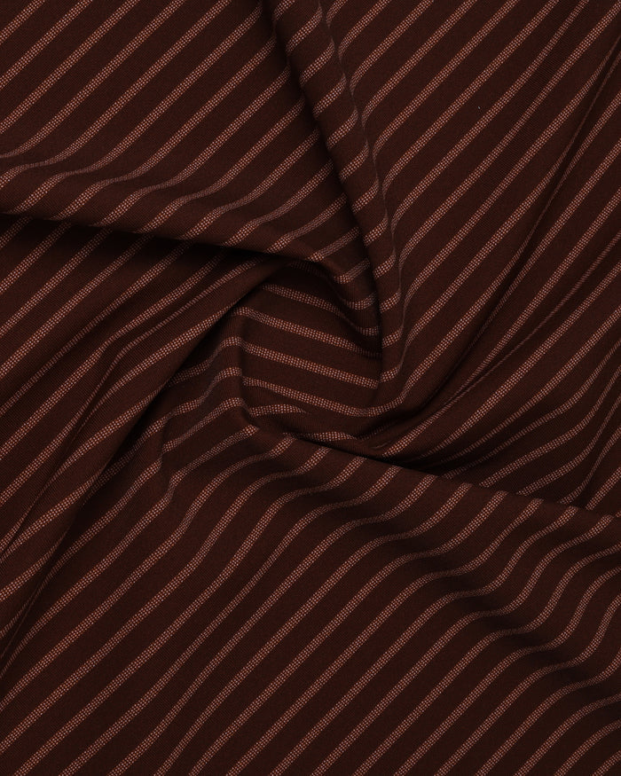 Rust Half Sleeve TechPro Stripe Shirt - Inertia