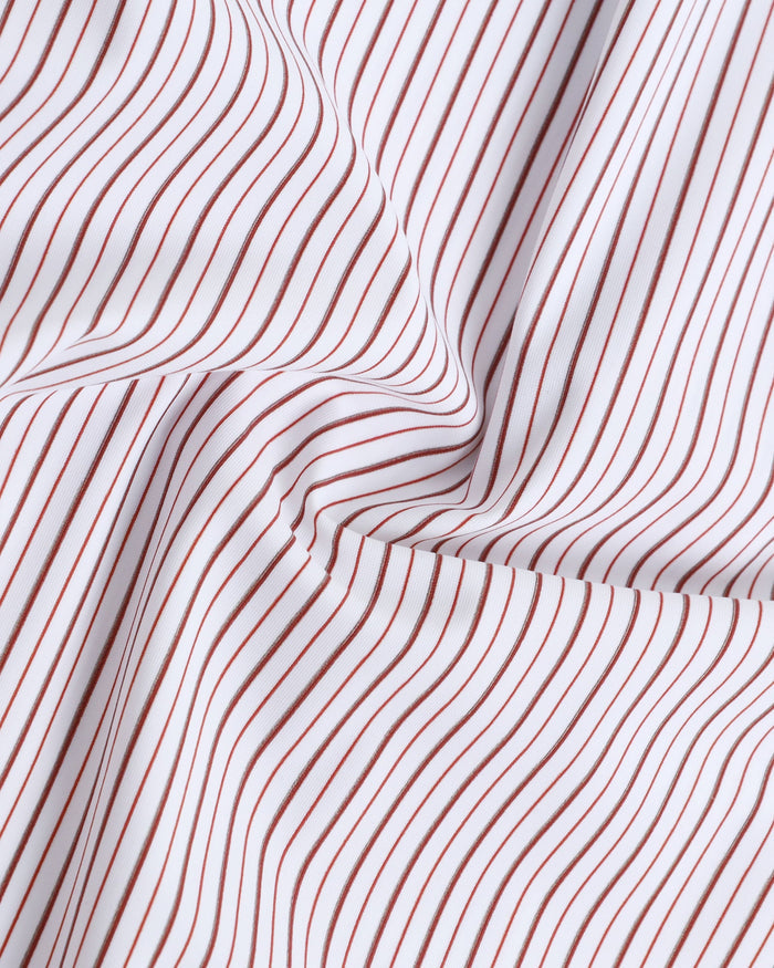 Rust TechPro Stripe Shirt - Skate