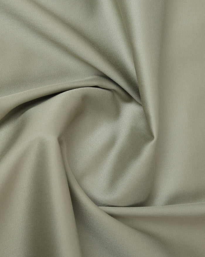 Sage Green Unwrinkle Solid Shirt - Sylvia