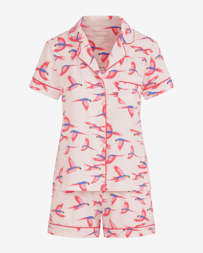 Sara Pajama in Pink Parrot