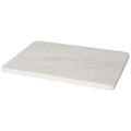 Serving board, marble white