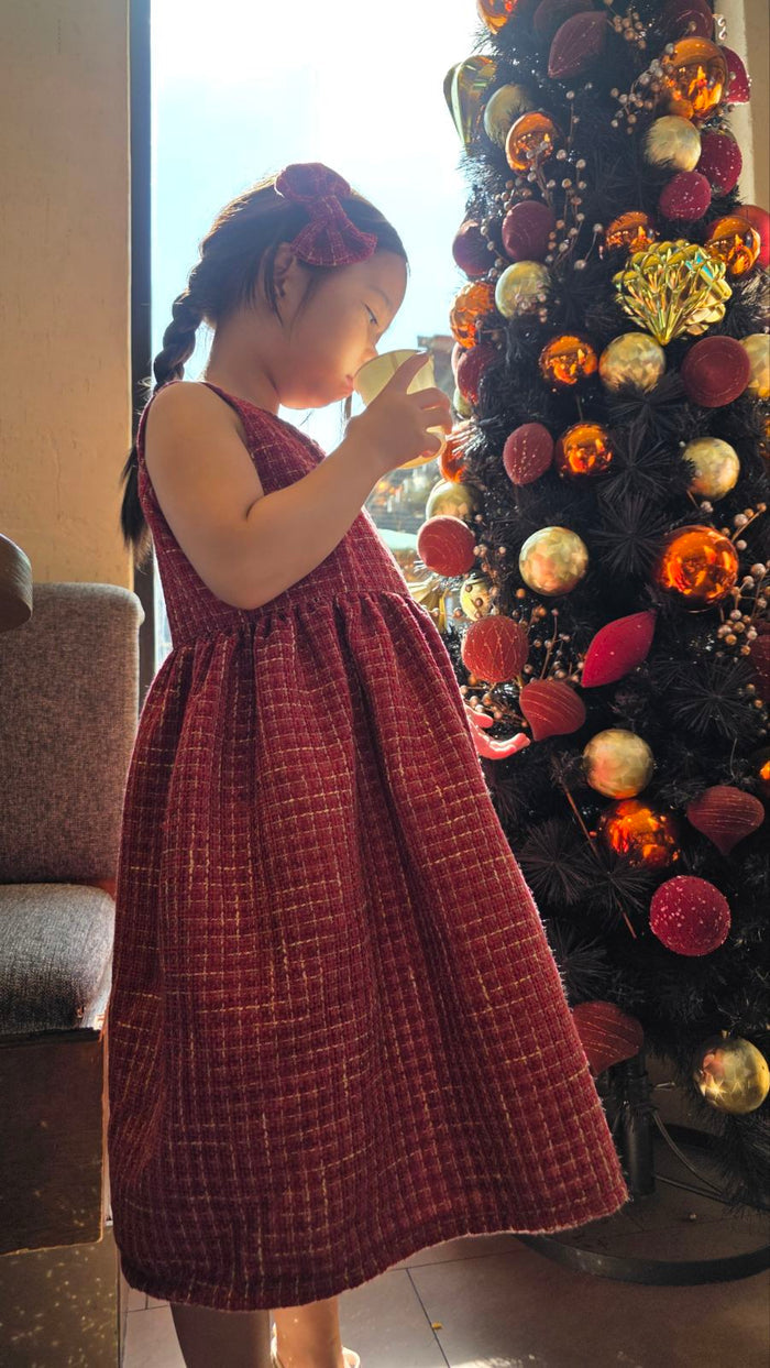 Sew Childhood Tweed Sunday Dress