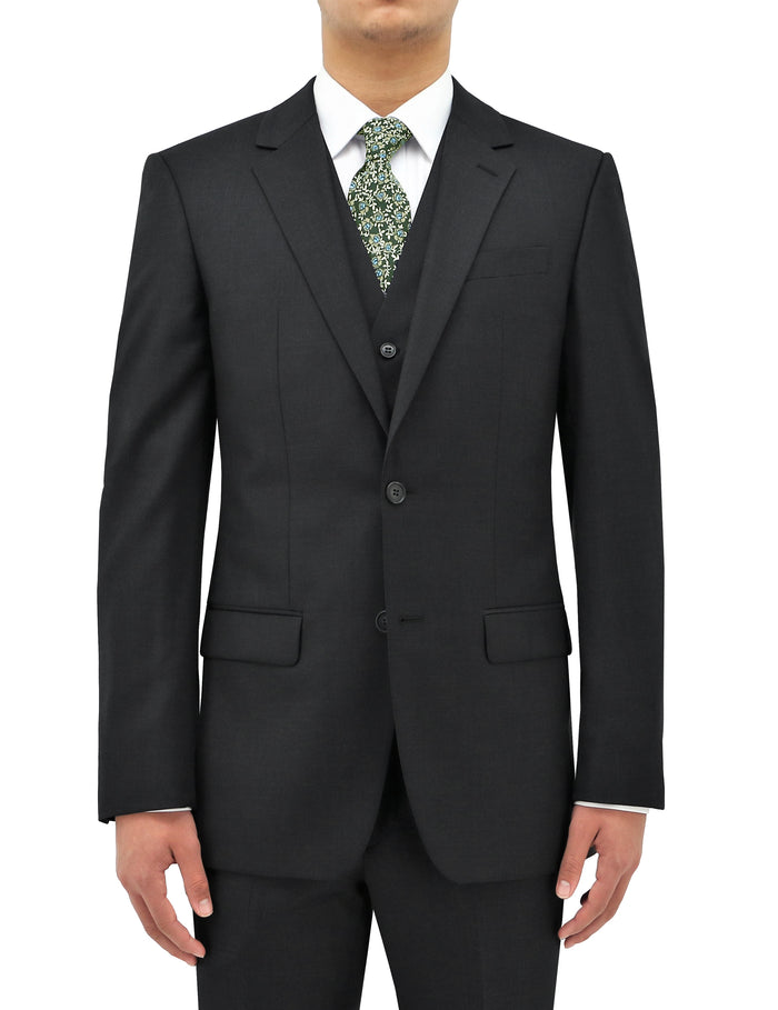 Shape 106 Charcoal Australian Merino Wool Suit Jacket
