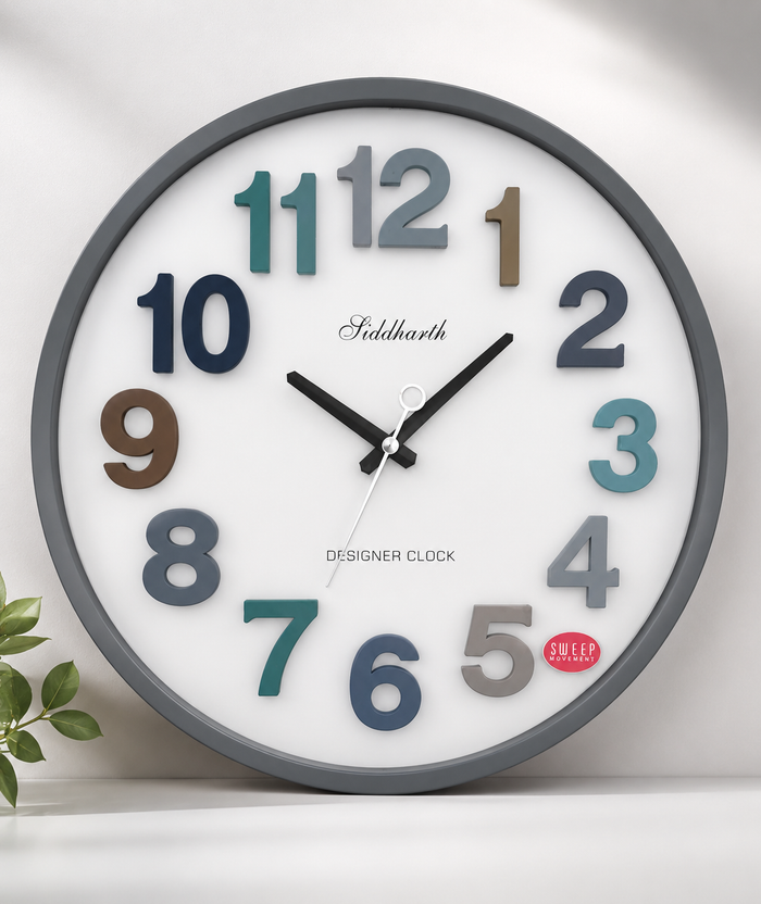 Sidharth Designer Wall Clock - Ashoka Watch Company