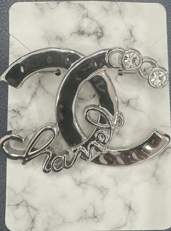 Silver Statement Brooch