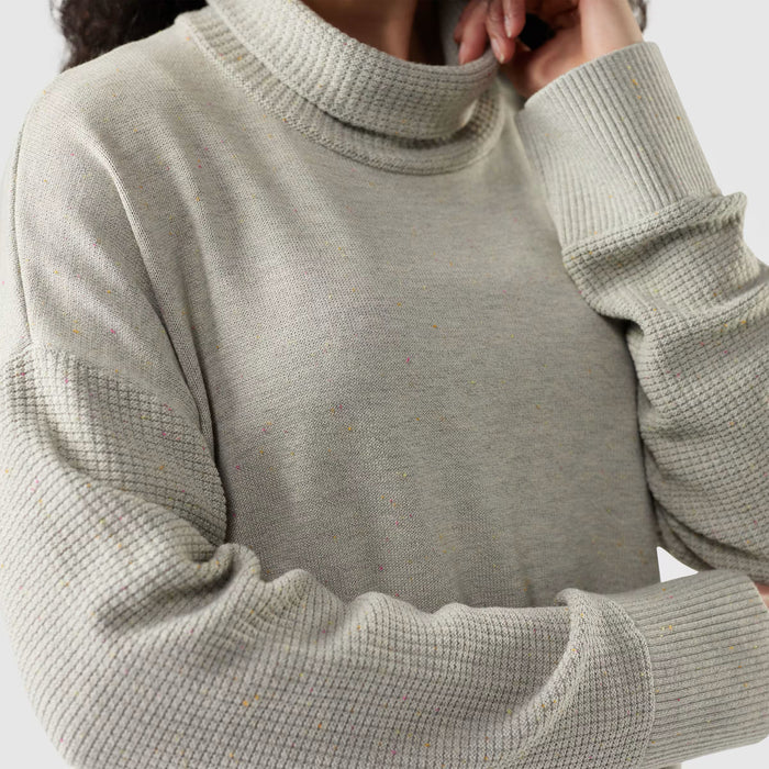 SMARTWOOL WOMENS EDGEWOOD COWL NECK SWEATER