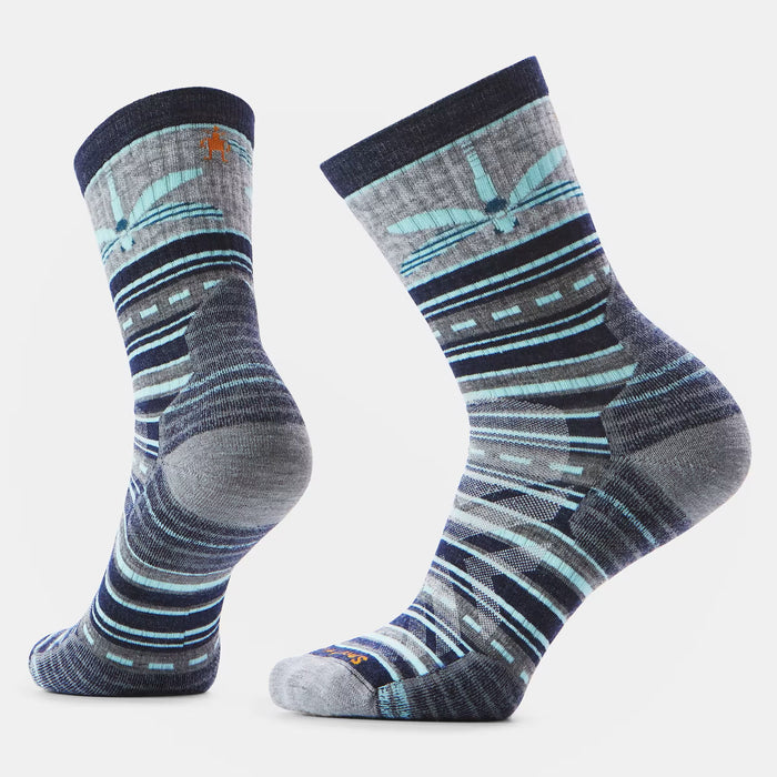 SMARTWOOL WOMENS HIKE TARGETED CUSHION DRAGON STITCH MID CREW SOCKS