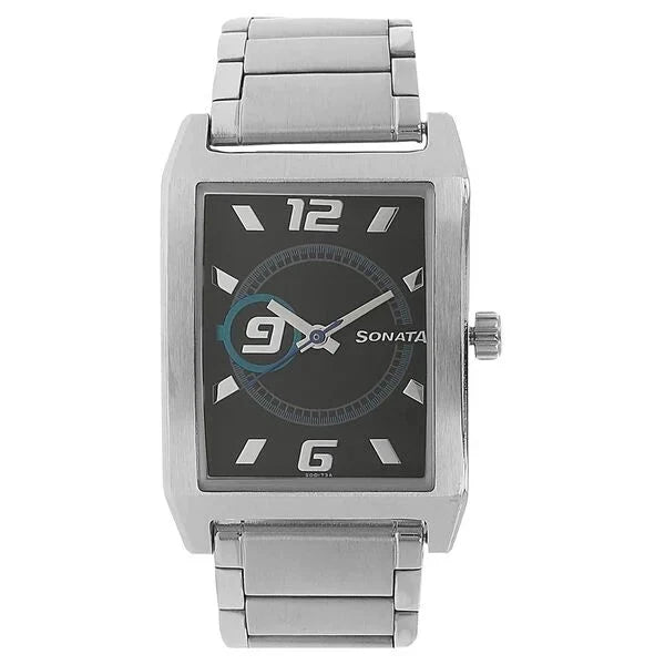 Sonata Mens Rectangular Watch - Ashoka Watch Company