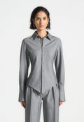 sonia-pinstripe-angled-shirt-grey
