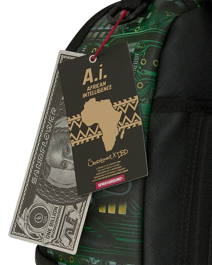 Sprayground - AI African Intelligence Rewired Backpack