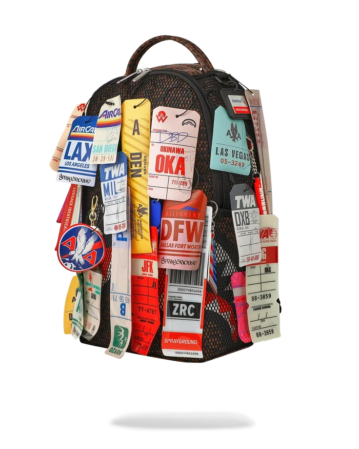 Sprayground - American Airlines 100 YRS- Tags On Tags Backpack