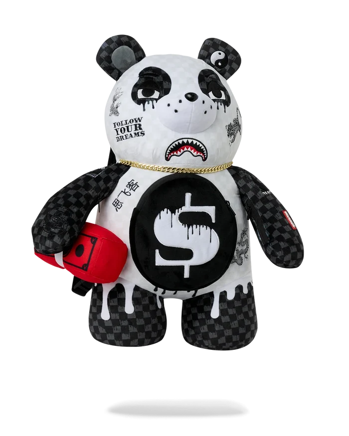 Sprayground - Panda Drip Moneybear Backpack