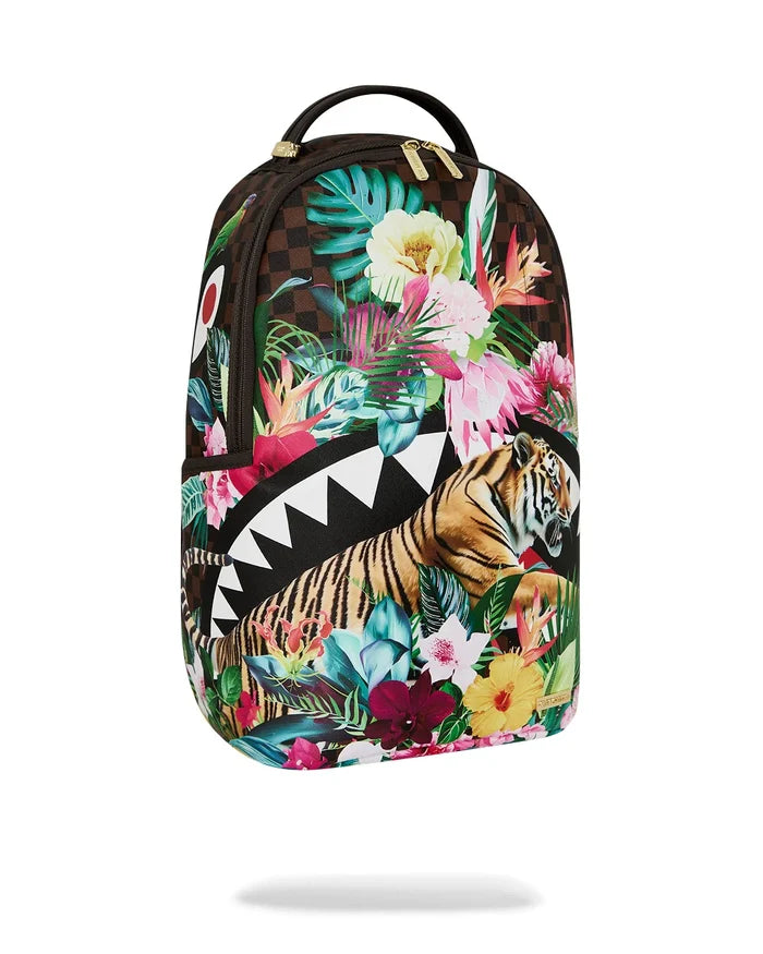 Sprayground - Sip Flowering Jungle Shark Backpack