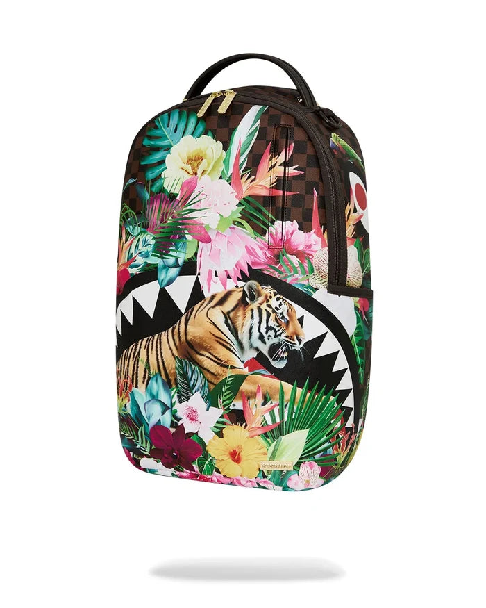 Sprayground - Sip Flowering Jungle Shark Backpack