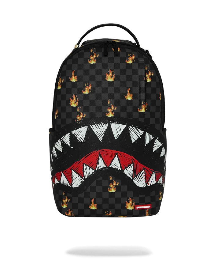 Sprayground - Super Hot Fire Sharks In Paris Backpack