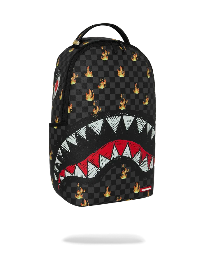 Sprayground - Super Hot Fire Sharks In Paris Backpack