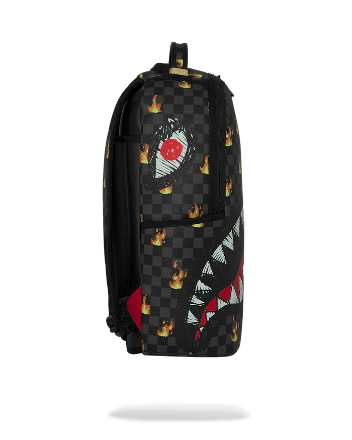 Sprayground - Super Hot Fire Sharks In Paris Backpack