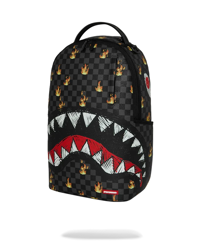 Sprayground - Super Hot Fire Sharks In Paris Backpack