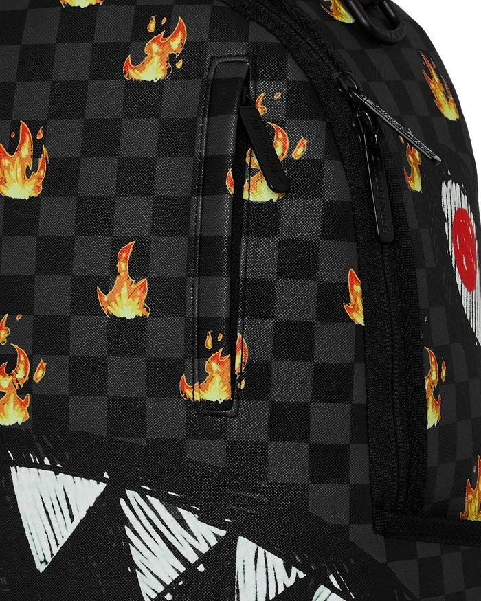 Sprayground - Super Hot Fire Sharks In Paris Backpack