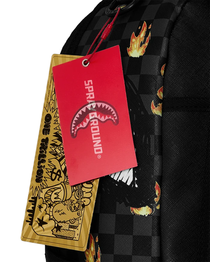 Sprayground - Super Hot Fire Sharks In Paris Backpack