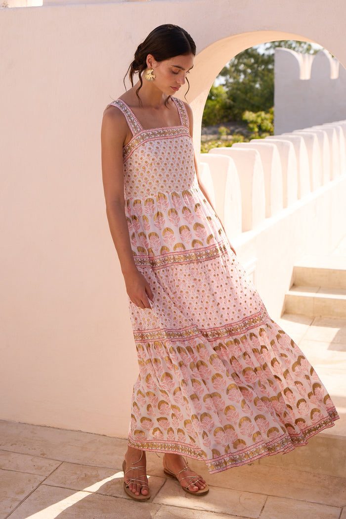 Strappy Maxi- Arbor Coral