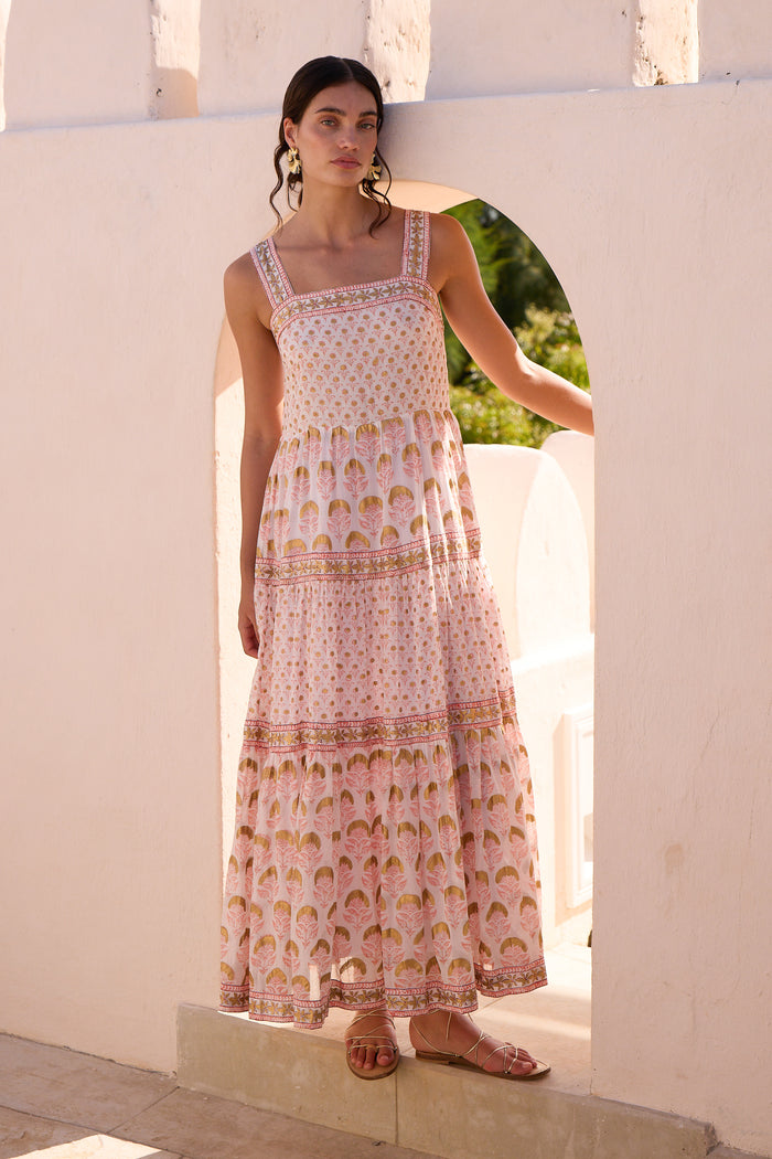 Strappy Maxi- Arbor Coral